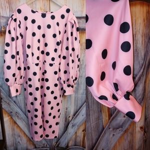Eloquii polka dot dress